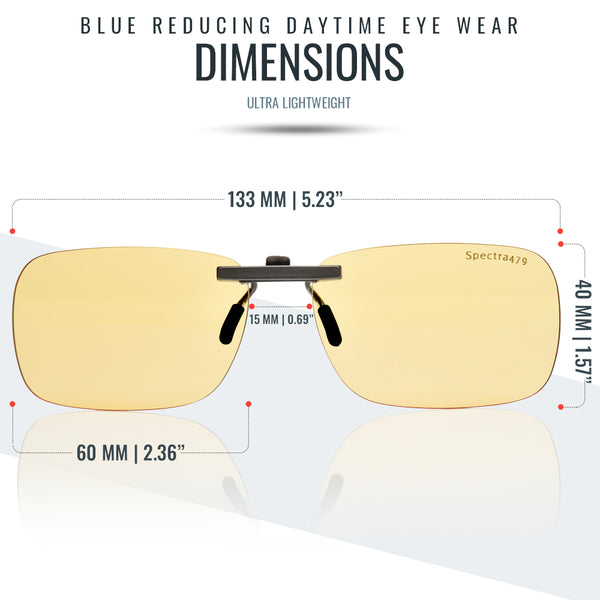 Clip-On Blue Blocking Lenses Day/Night Combo Pack – Spectra479